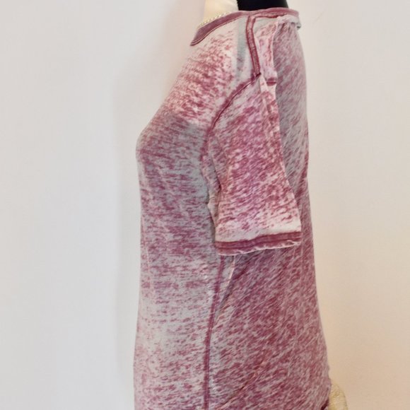 American Rag Red Seethrough t-shirt Size Small - Picture 5 of 5